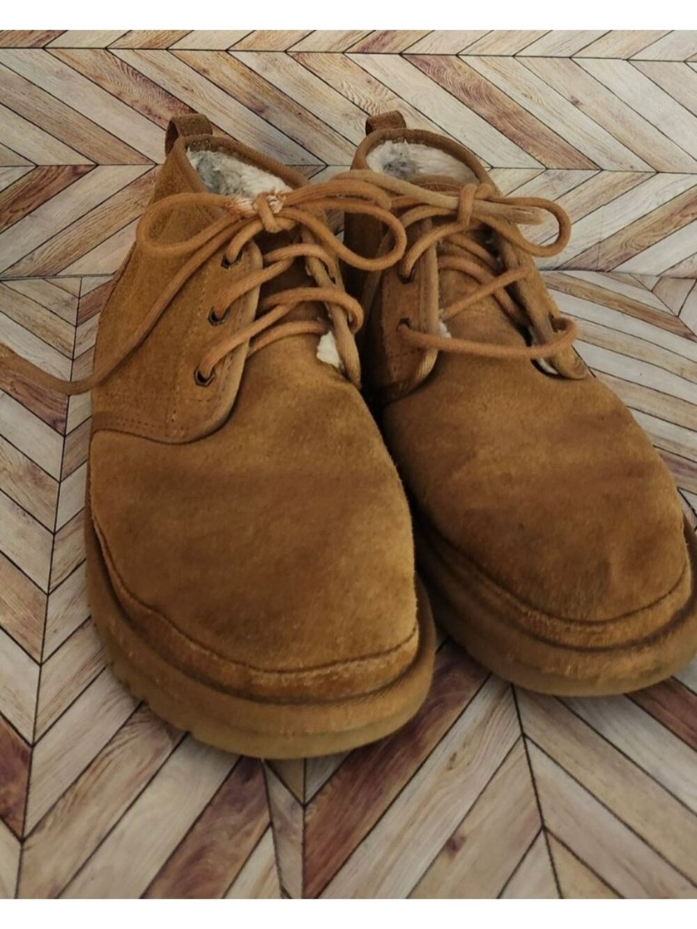 Women UGG Neumel Chestnut Brown Chukka Boot 1094269 Size 9 40